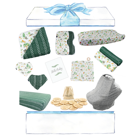 Forest Fun Baby Box - Luxe