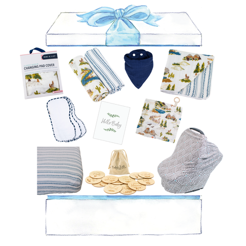 Roaming Wyoming Baby Box - Luxe